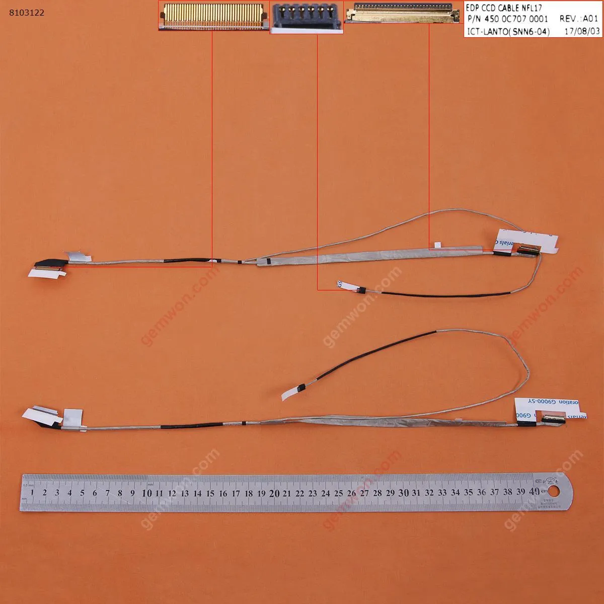 Picture of HP 17-AK 17-AK014NA 17-BS051 17-BS067CL ,30pin，ORG
