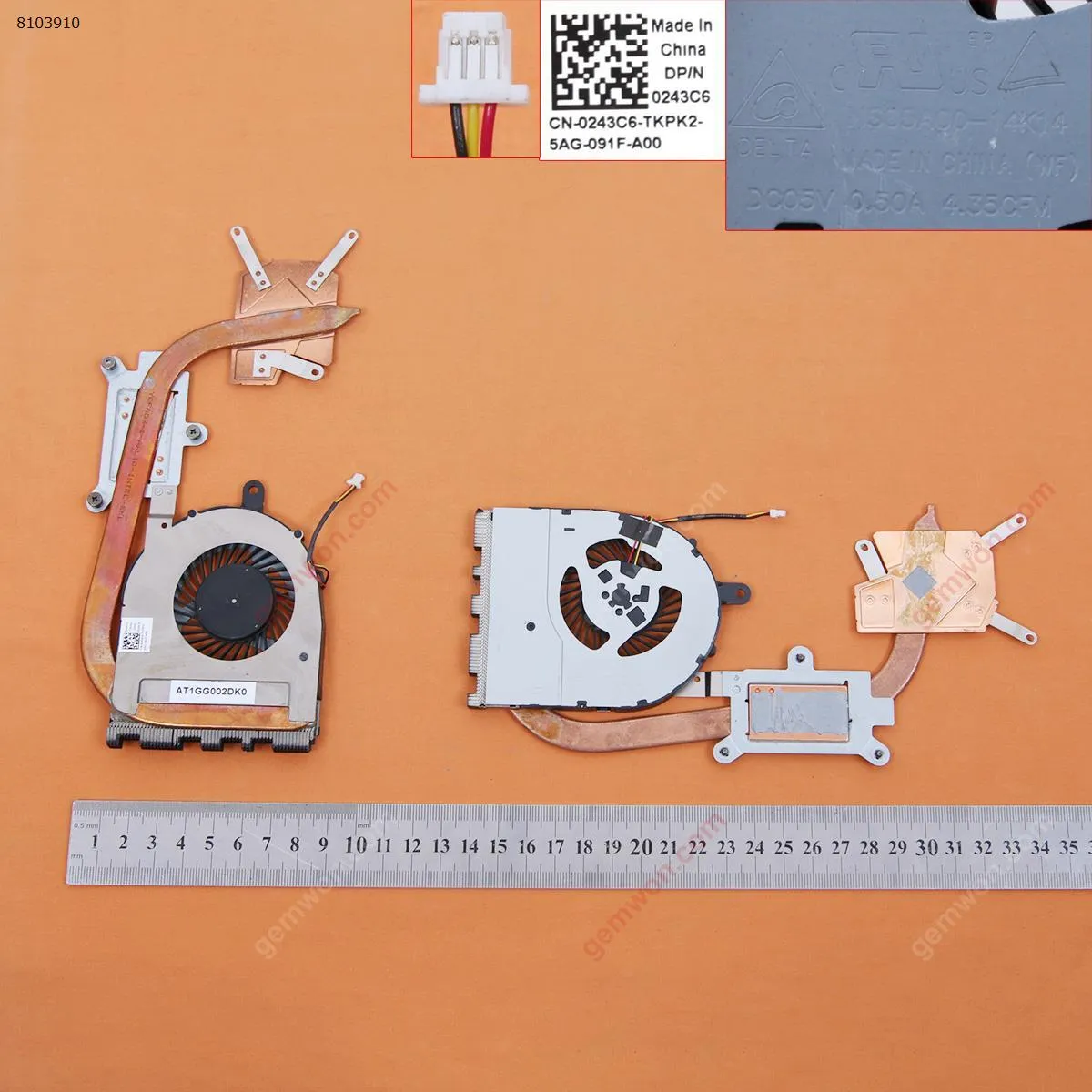 Picture of DELL inspiron 5558 5458 5459 5559(Inter,version 2，Heatsink)