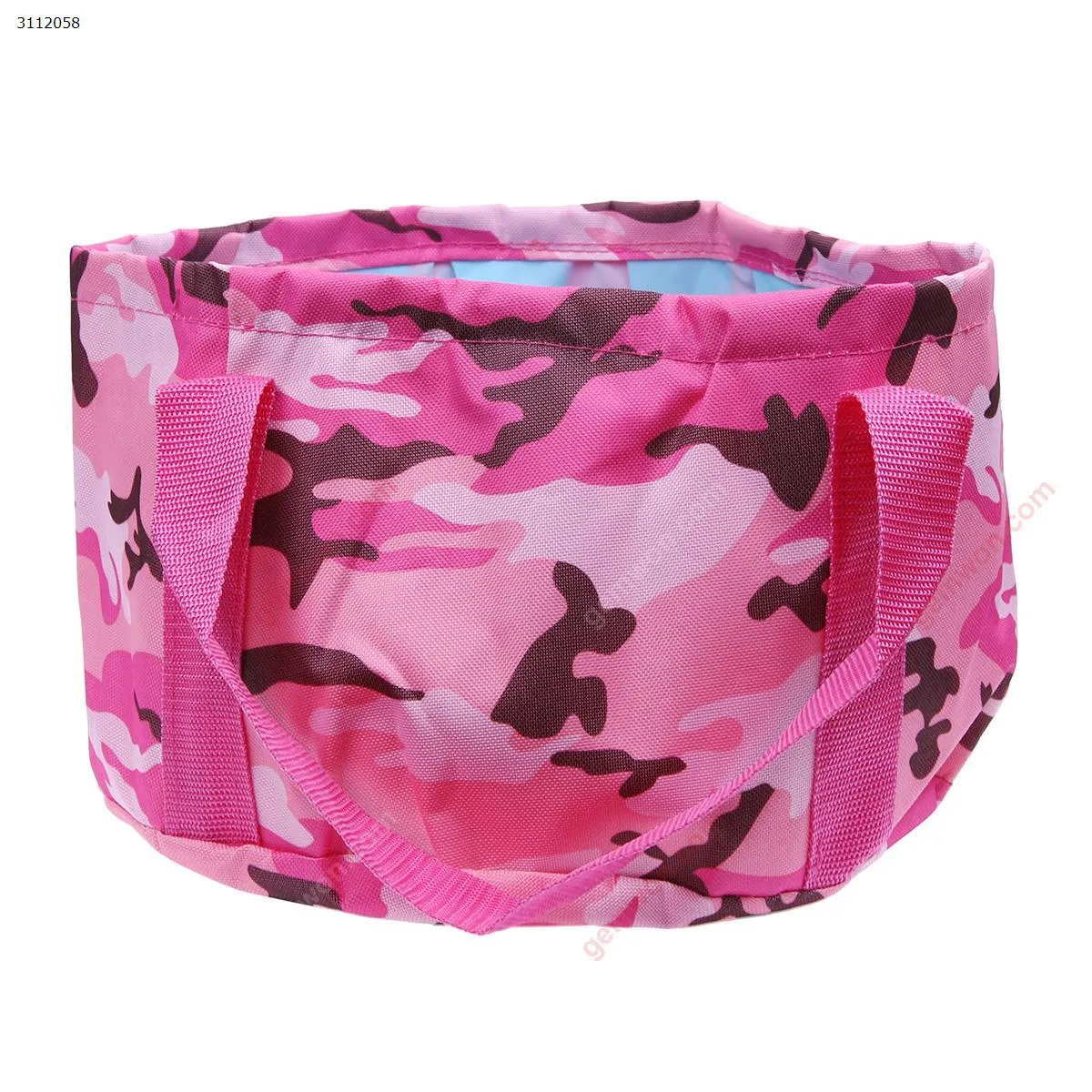 Picture of Outdoor folding portable water bag（Camouflage pink）