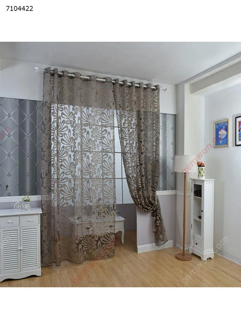 Picture of Window Curtain Grey 100x270 centimeter