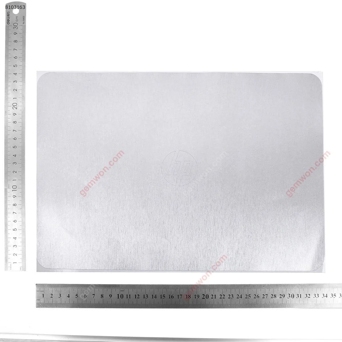 Picture of PolyVinyl Chloride(PVC) Skin Stickers Cover guard For HP EliteBook 840 G3 A Cover,Brushed Silver(Material B)