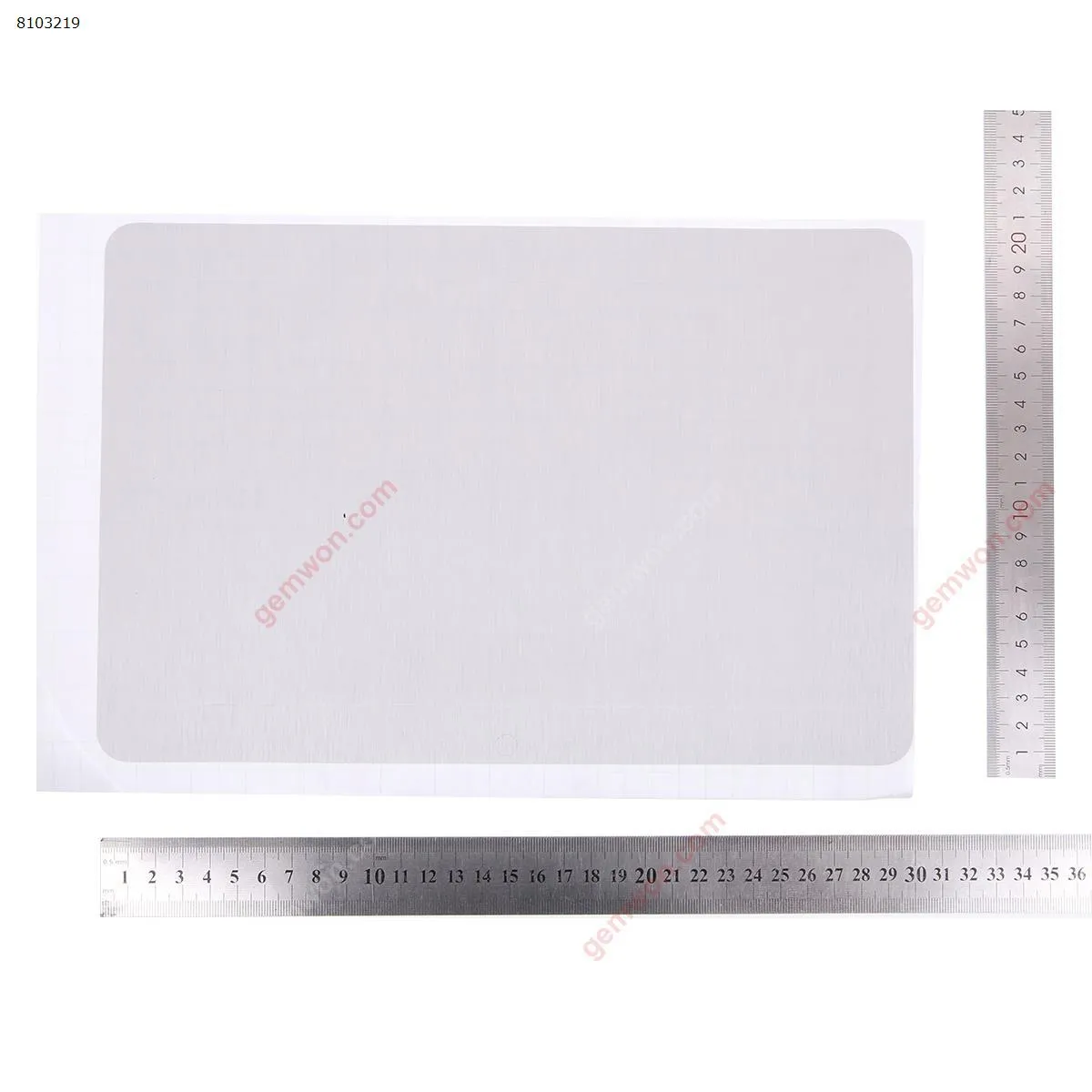 Picture of PolyVinyl Chloride(PVC) Skin Stickers Cover guard For HP EliteBook 820 G3 B Cover,Brushed Silver