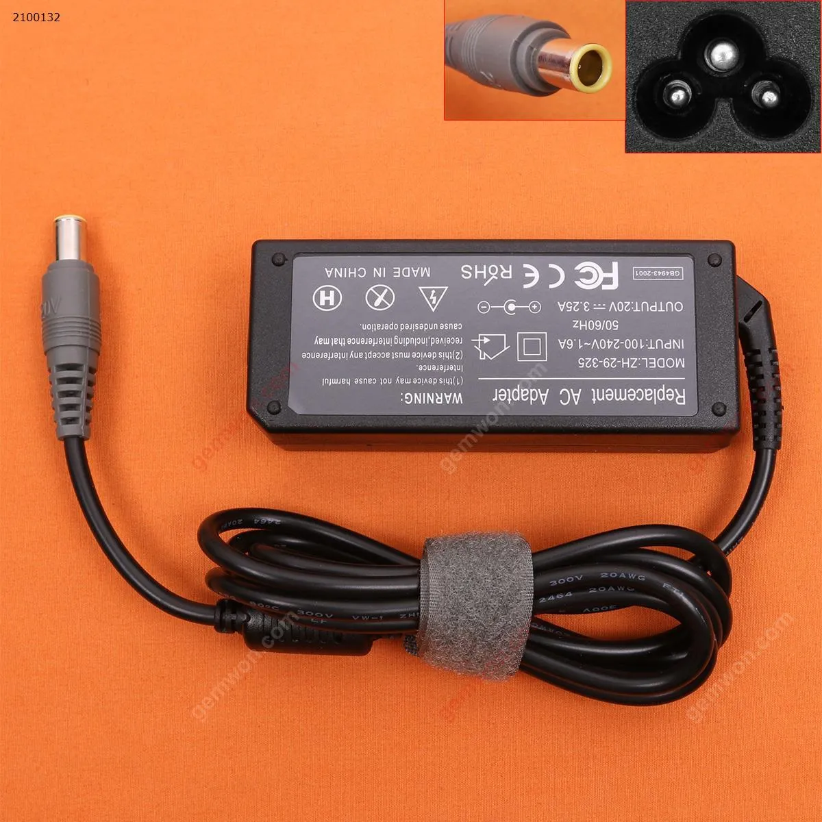 Picture of LENOVO 20V 3.25A Φ7.8*1.0*5.5mm 65W (High copy)