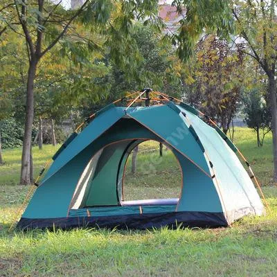 Picture of Outdoor folding full automatic camping tent beach spring open double Camping Park tent