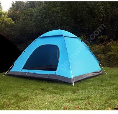 Picture of Camping tent Outdoor 3-4 people camping rain-proof beach tent