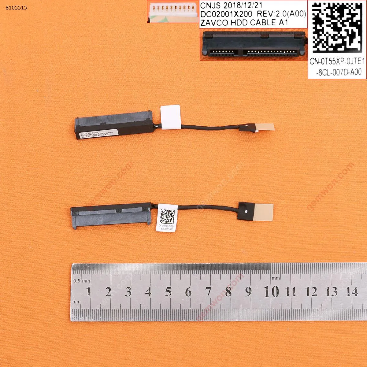 Picture of SATA HDD Hard Driver Disk Cable For DELL Inspiron 15-5000 5547 5545 5455 5548 5542 3450