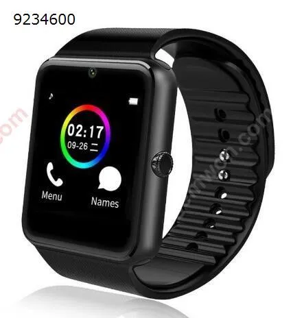 Picture of Professional Bluetooth Smart Watch Men GT08 With Touch Screen Battery For IOS Black One Size