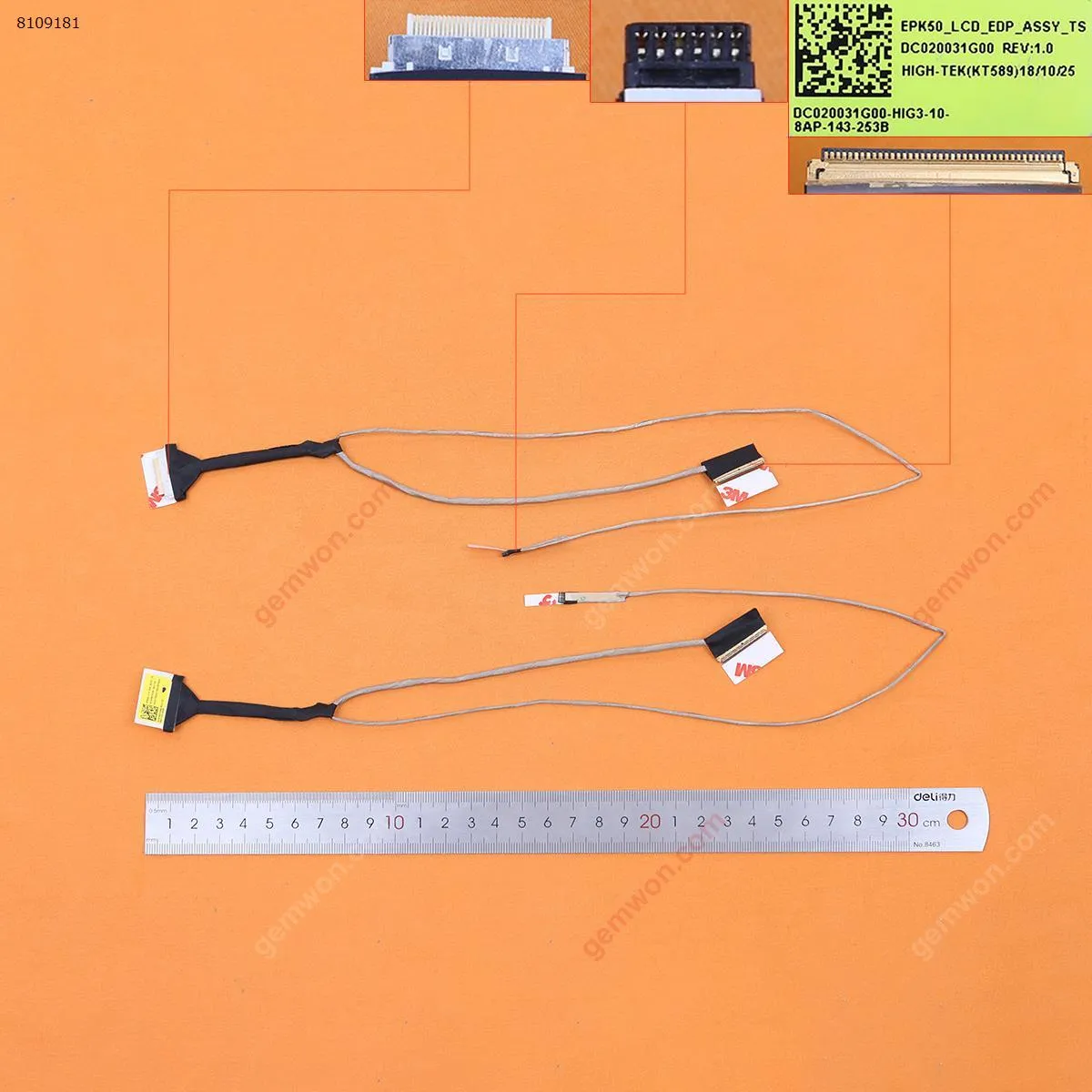 Picture of HP  15-db 15-da 15-da0030nr 15-da0033wm TPN- C136 ,With touch，ORG