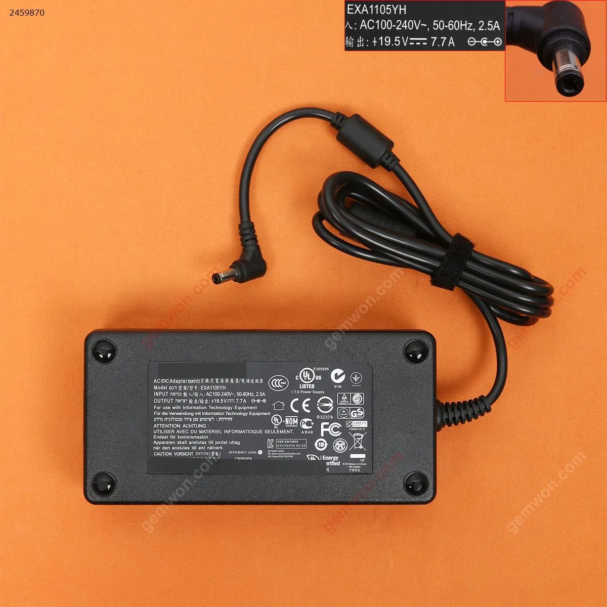 Picture of ASUS 19.5V 7.7A Φ5.5*2.5mm 150W( Quality : A+ ) 