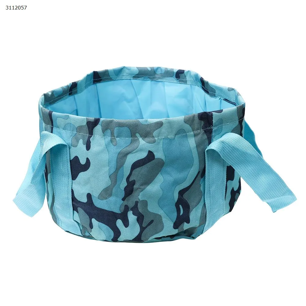 Picture of Outdoor folding portable water bag（Camouflage blue）