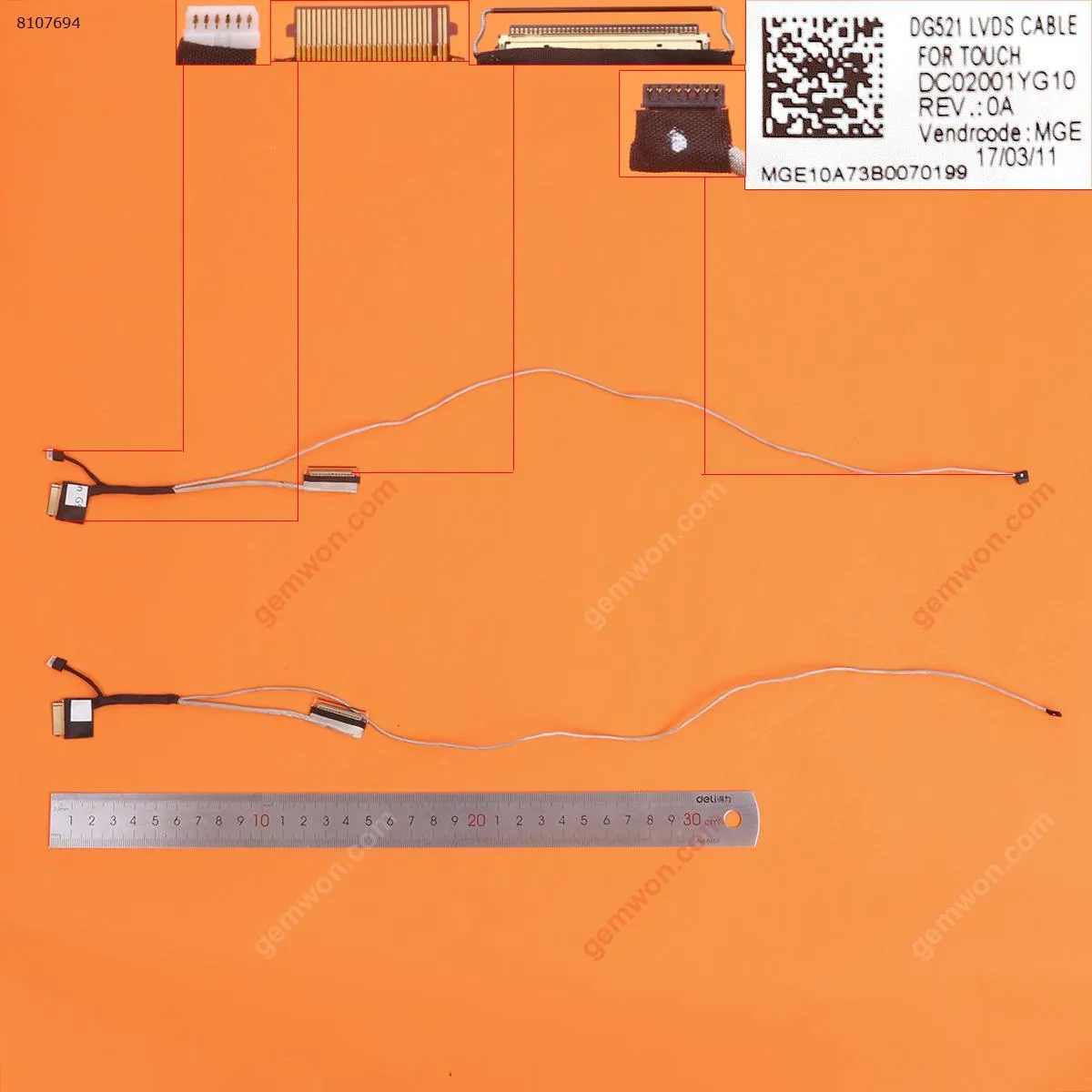 Picture of Lenovo320-15IKB 320-15ISK  40pin ,ORG 