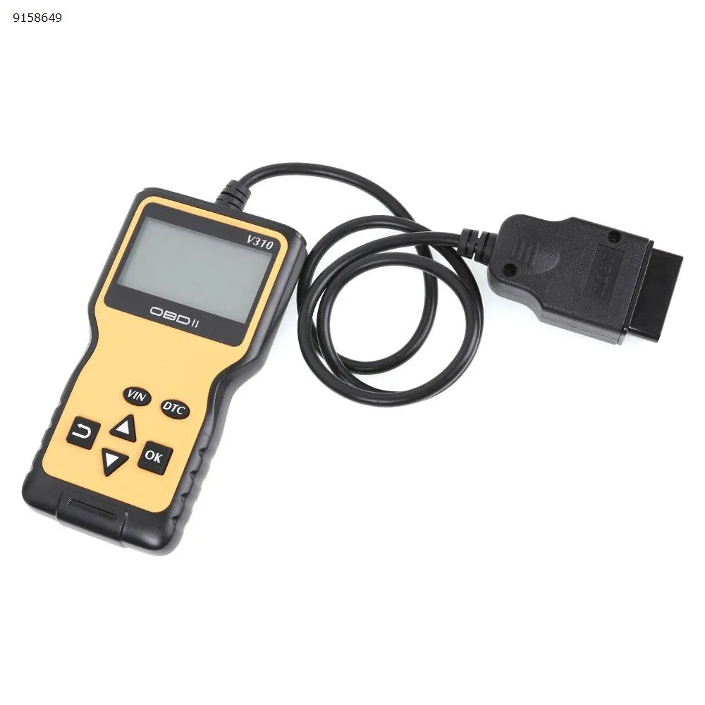 Picture of Large screen easy to operate handheld obd2 car fault detector V310 reading card