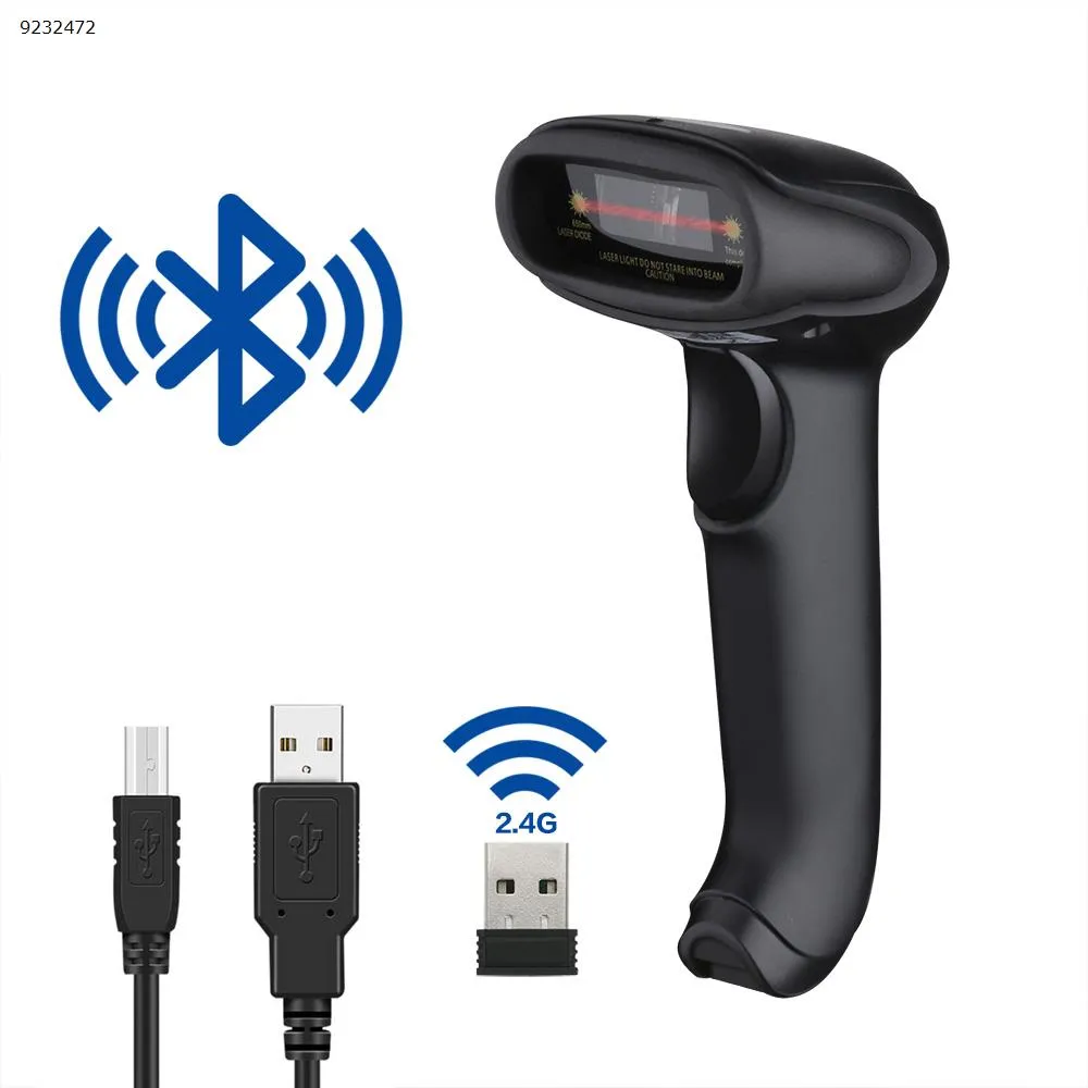 Picture of MJ-6709B Express Bluetooth Scanner Wireless Laser Scanner（Black）