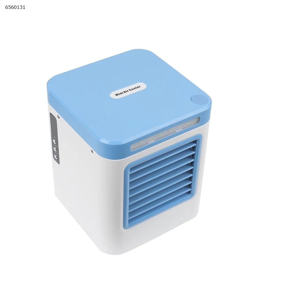 Picture of Portable Mini Air Cooler USB Negative Ion Small Air Conditioning Fan（cerulean）