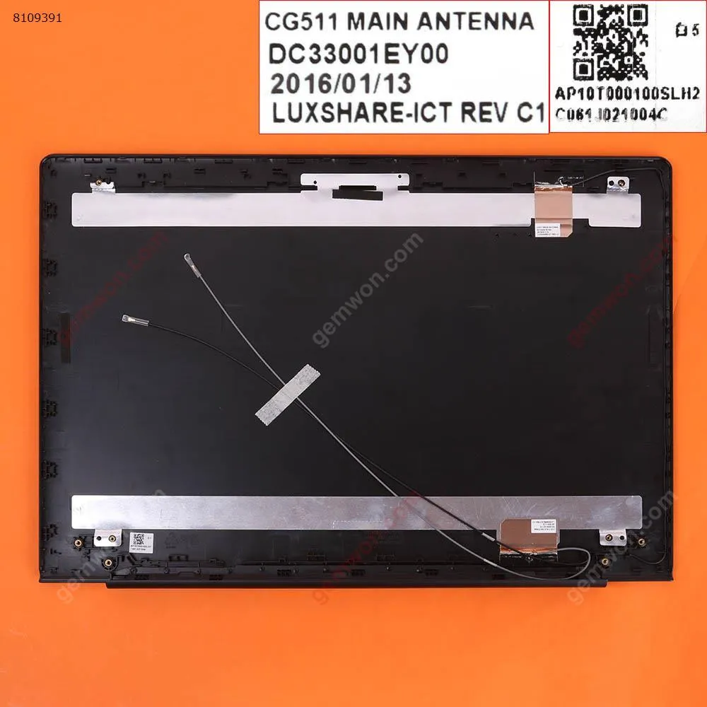 Picture of Lenovo Ideapad 510-15ISK Cover  black With the antenna