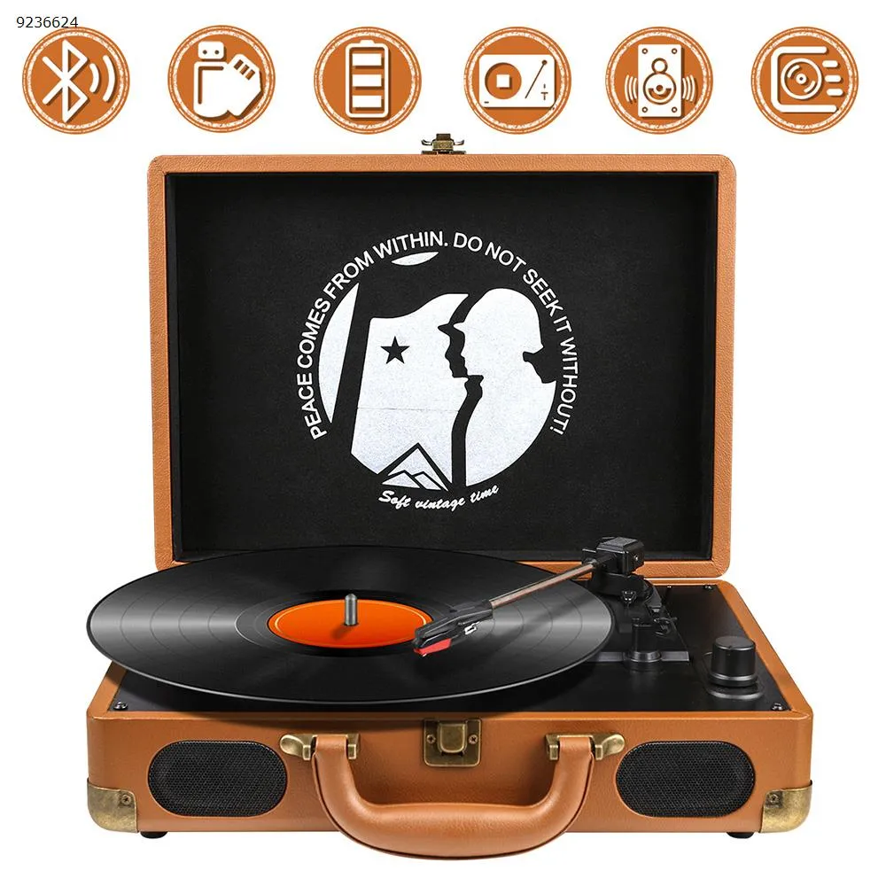 Picture of Multi-function record player portable vinyl record player
