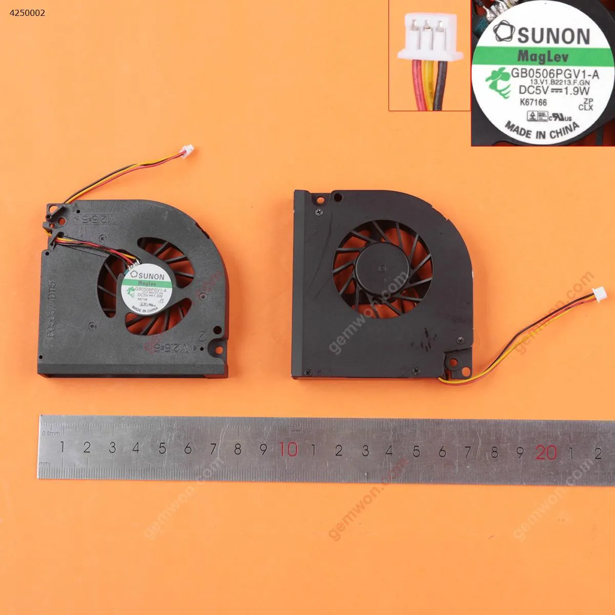Picture of Laptop fan for DELL Inspiron 6000 9200 9300 9400 E1705 6400 E1505 1501/FUJITSU Amilo XA3530