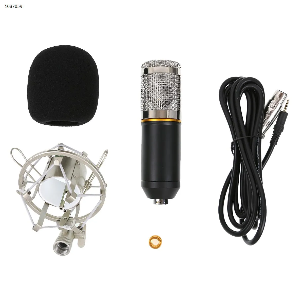 Picture of Recording microphone condenser microphone and accessories voice network karaoke ，black