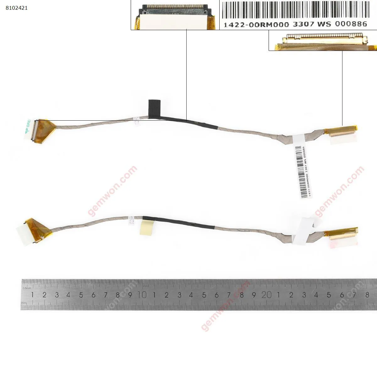Picture of Laptop LCD/LED cable for Asus UL30 UL30A UL30J UL30V UL30VT UL30JT UL30AT,ORG