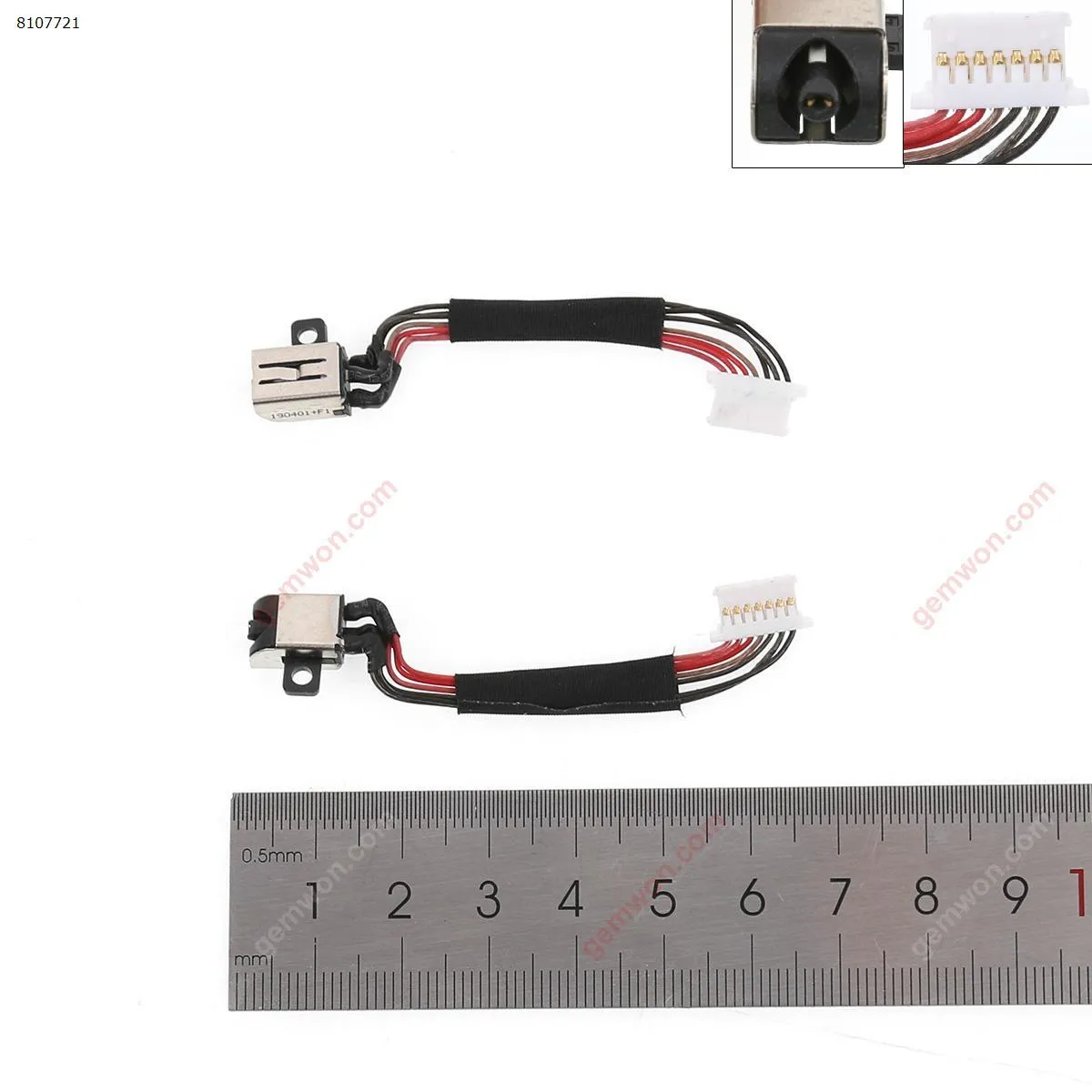 Picture of New Dell Inspiron 5370 Vostro 5471 P87G P88G DC Power Jack Cable TV8K5 0TV8K5