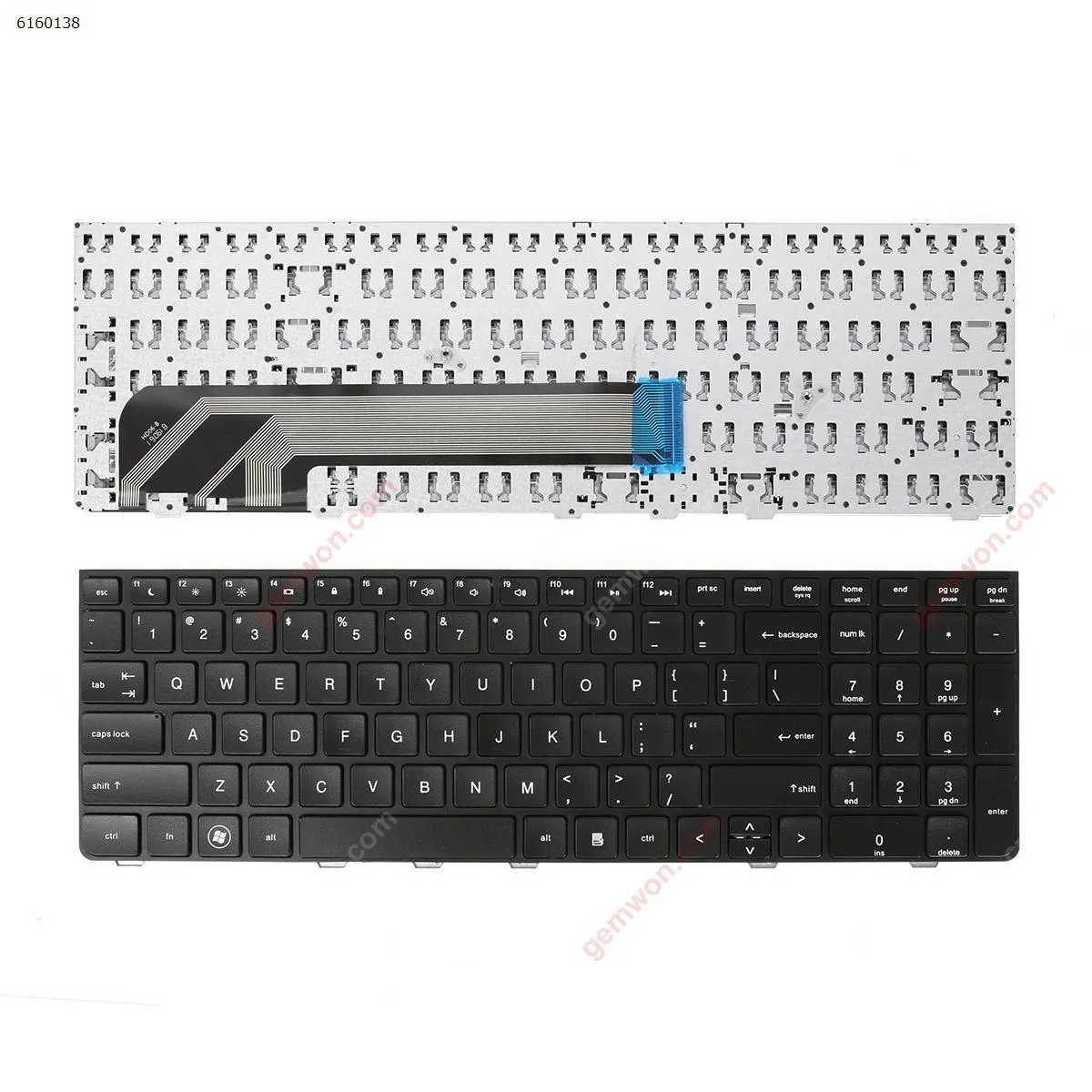 Picture of HP Probook 4535S 4530S 4730S BLACK FRAME BLACK