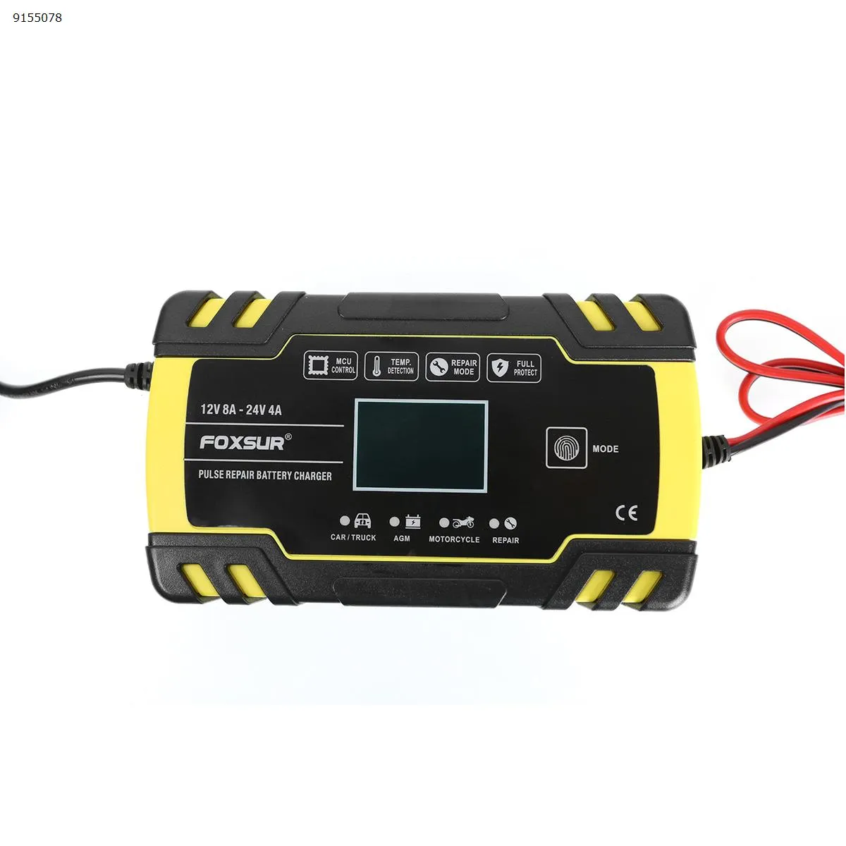 Picture of Motorcycle car battery charger 12V 24V truck repair charger AGM charger（EU）
