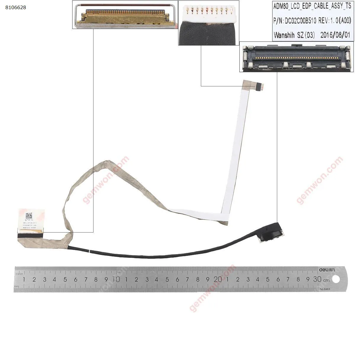 Picture of E5570 m3510 P48F  085V99 DC02C00B510  40pin WITH TOUCH,ORG