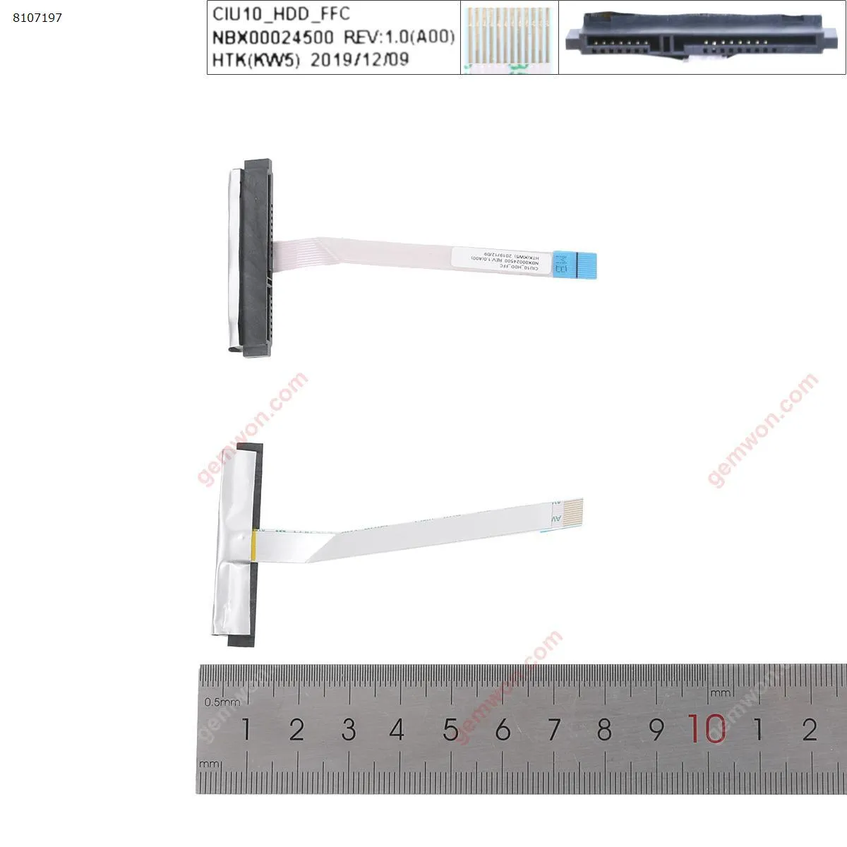 Picture of HDD Cable For HP x360 11-ab009la 11-ab 11-ab002ns 12 needle