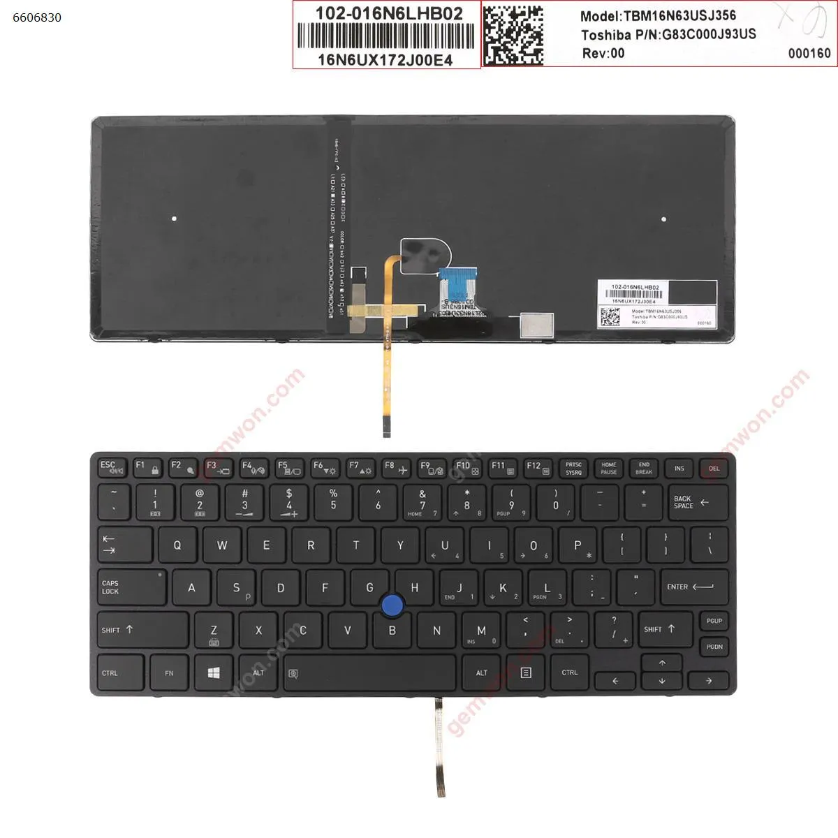 Picture of Toshiba Tecra X40-D BLACK FRAME BLACK （Backlit,With Point stick,WIN8）