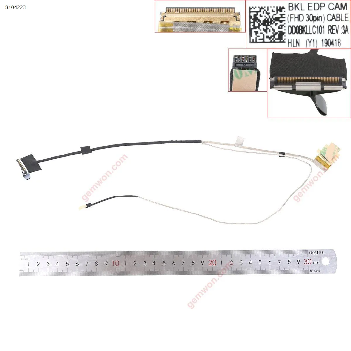 Picture of Asus FX503VD FX503V FZ63V GL503VM-BI，30pin，ORG