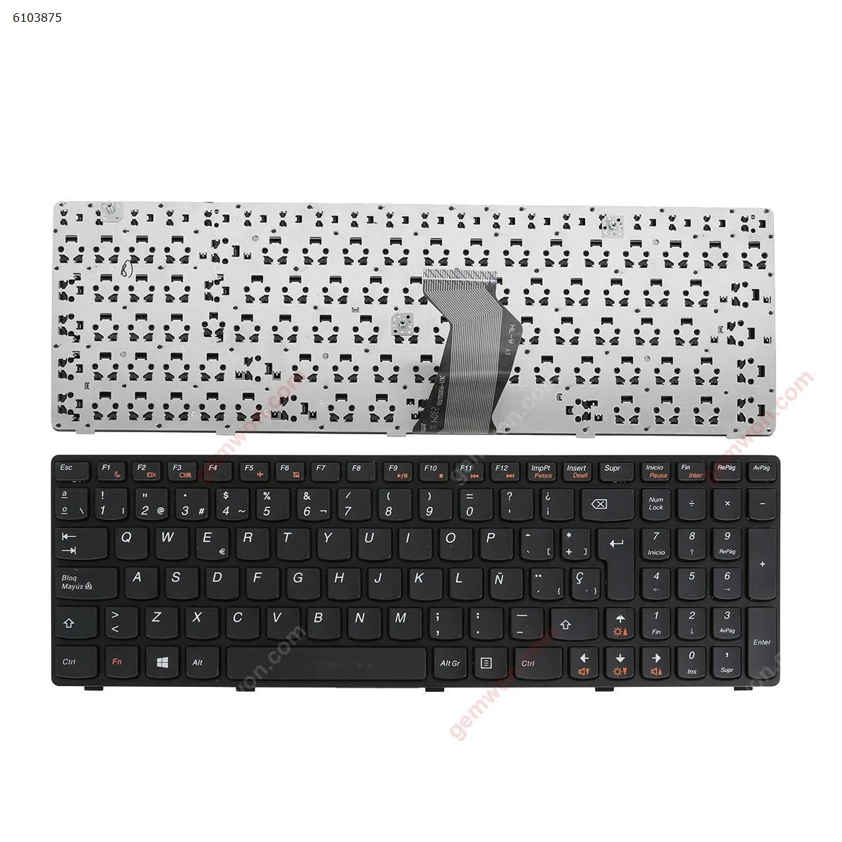 Picture of LENOVO Ideapad Z580 V580 G580 BLACK FRAME BLACK OEM