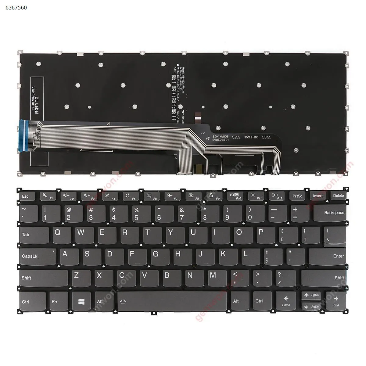 Picture of lenovo xiaoxin Air14 air 14  2018  GRY（Backlit  ,WIN8）