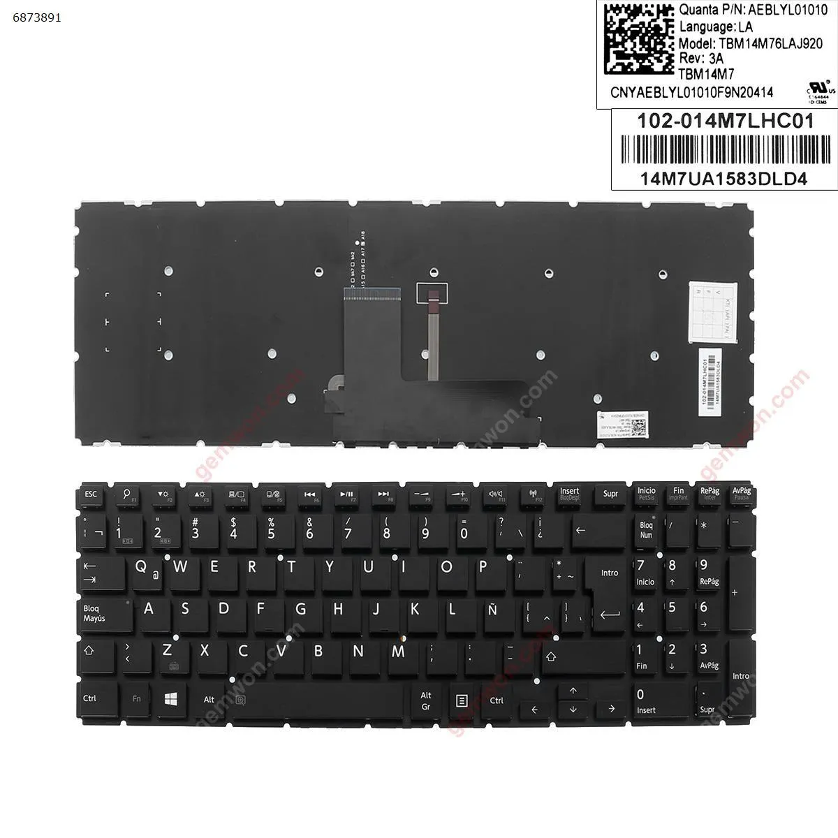 Picture of TOSHIBA L50-B S50-B L50D-B L50T-B L50DT-B L55(D)-B S55-B S55T-B S55D-B GLOSSY (Without FRAME,Backlit,For Win8 ) 