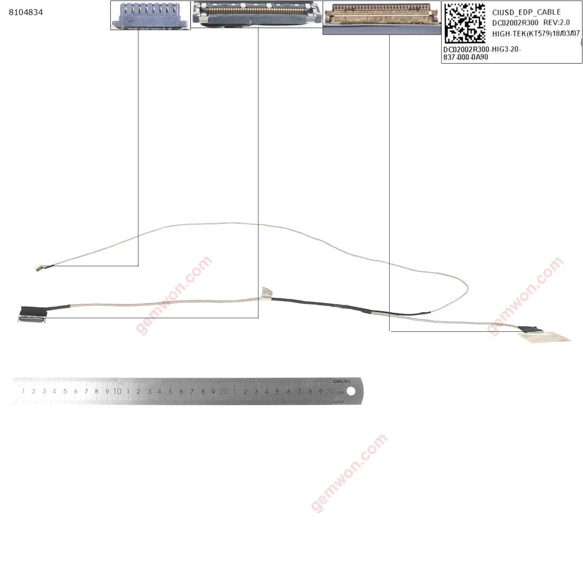 Picture of lenovo 320S-15 320s-15IKB 320s-15ikbr dc02002r300，ORG