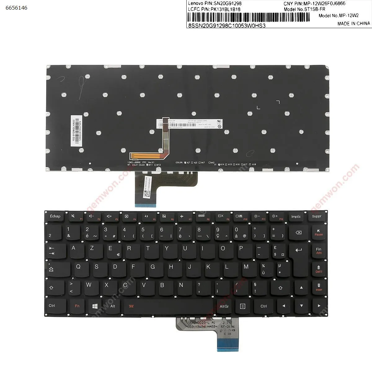 Picture of Lenovo Ideapad   Yoga-700-14ISK  BLACK（ Backlit  ,WIN8  ）