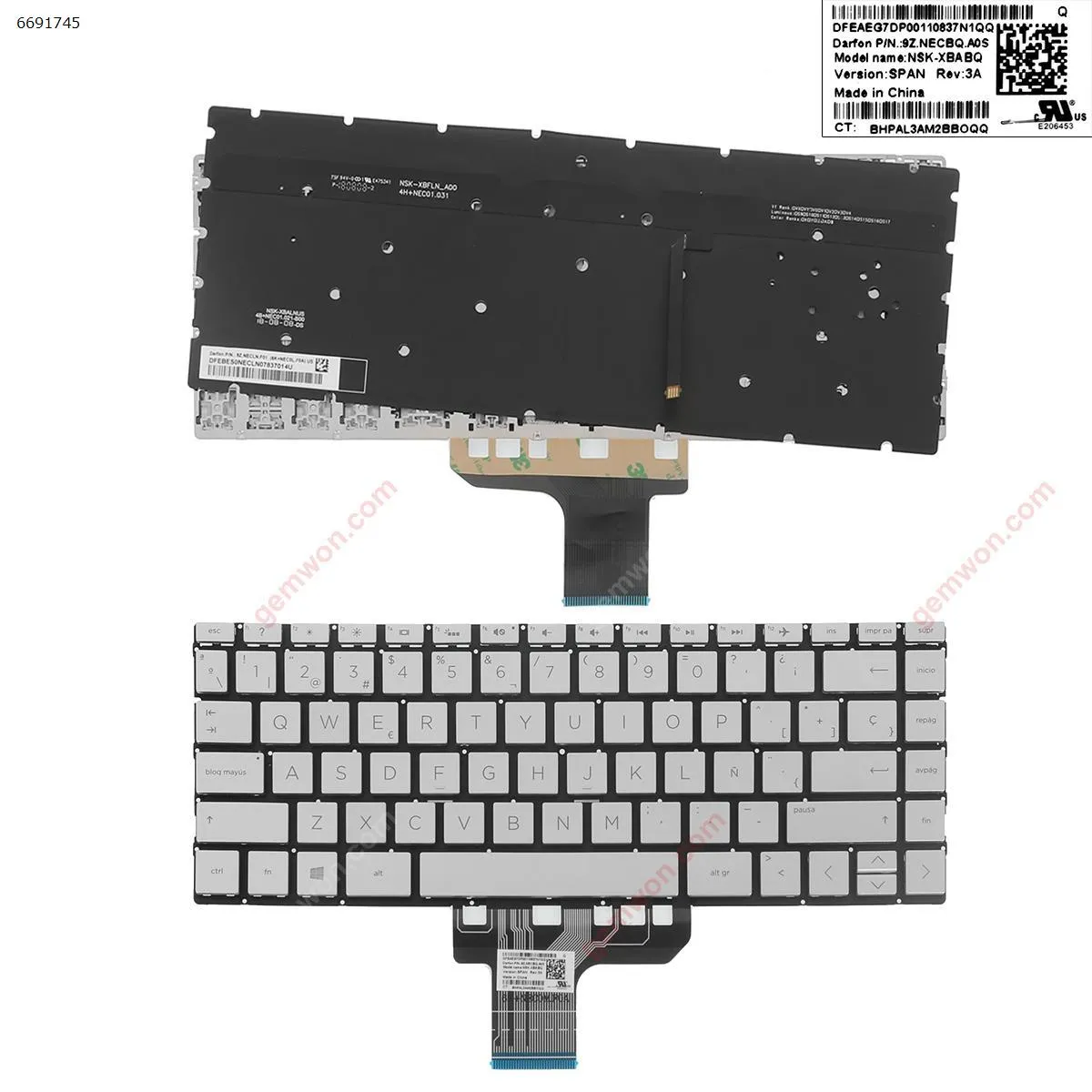 Picture of HP Pavilion 13-an0000 13-an0000ns SILVER (Backlit , Without Frame ,Win 8 )