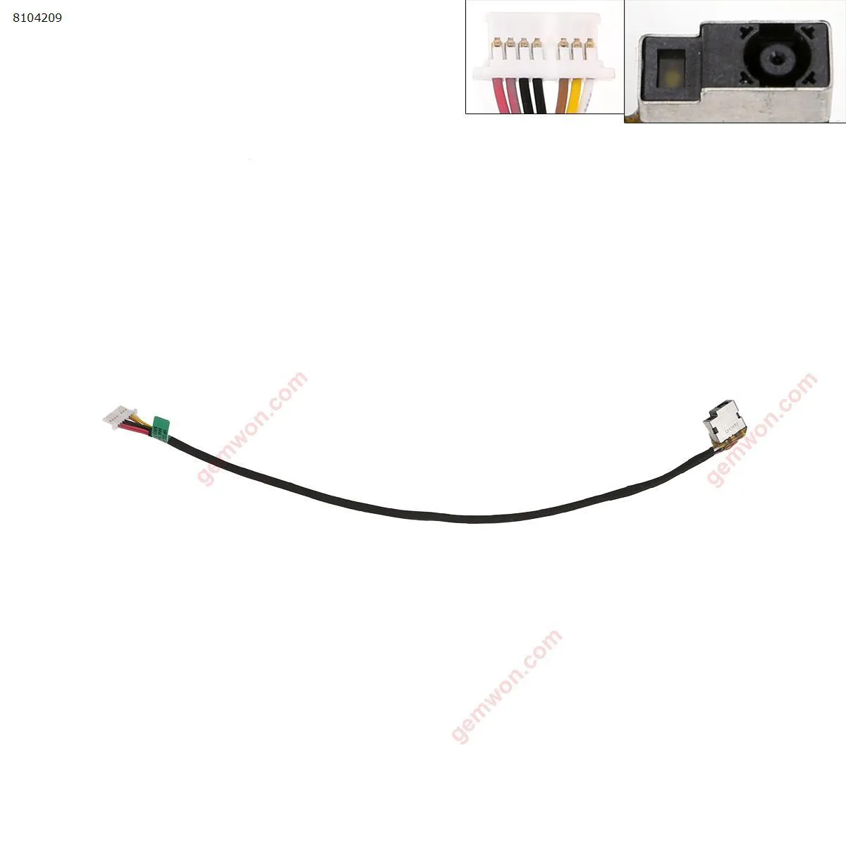 Picture of  HP 17-g series Pavilion 15 -Cs 15-Cu 15-Cw 810327-006 L28015-001 Power Jack with cable 