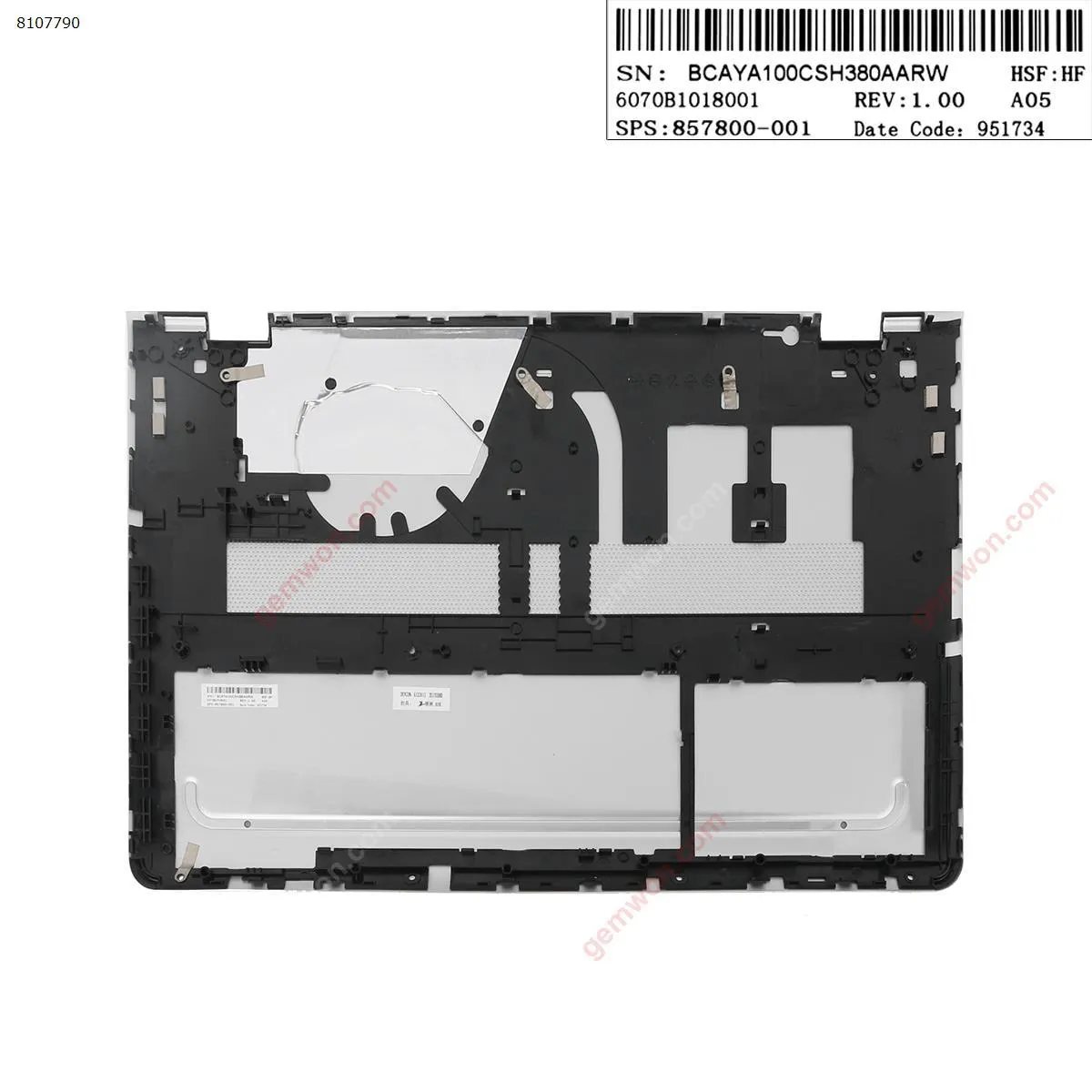 Picture of New HP 15-AS Laptop Base Shell Bottom Cover Case 