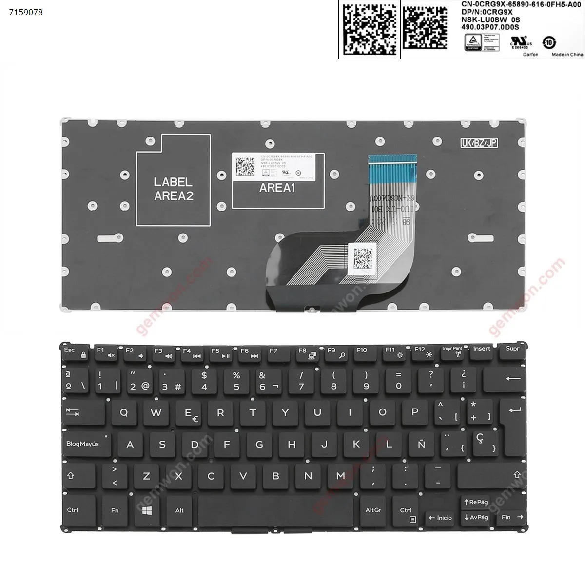 Picture of Dell Inspiron 11 3168 3169 3179 11 3162 3164 BLACK (without FRAME,For Win8) 