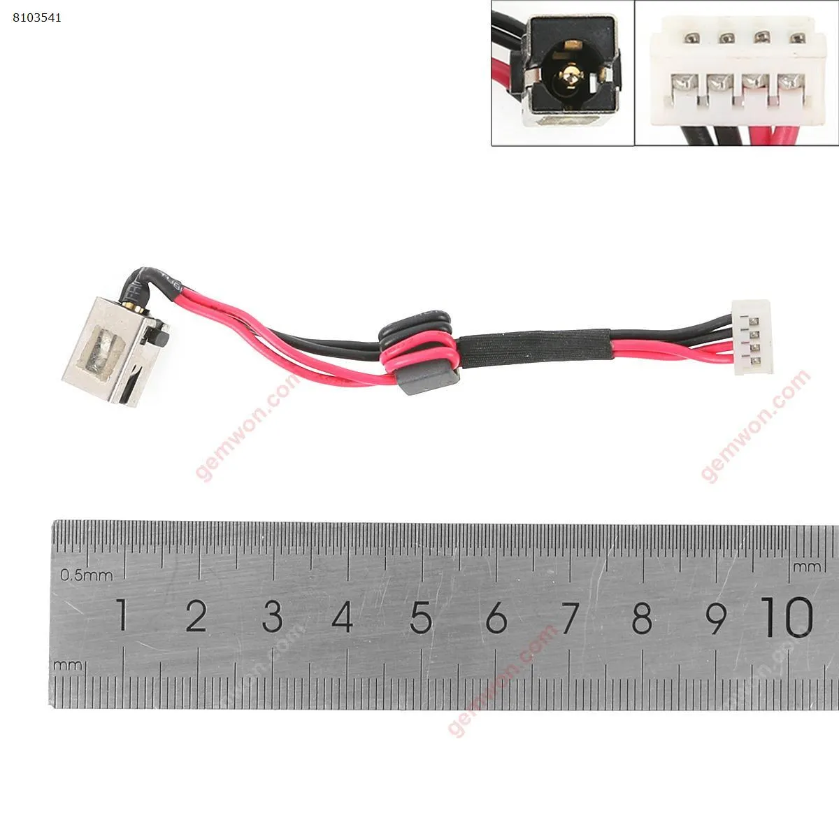 Picture of  DC POWER Port Jack Socket and CABLE Wire FOR TOSHIBA SATELLITE C850 C850D DW458