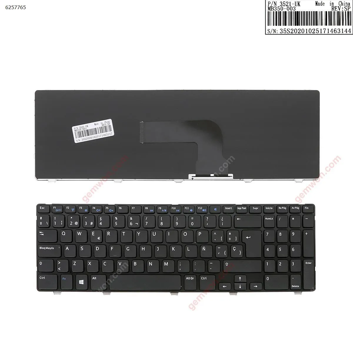 Picture of DELL Inspiron 15 3521 15R 5521 2521 GLOSSY FRAME BLACK (For Win8)