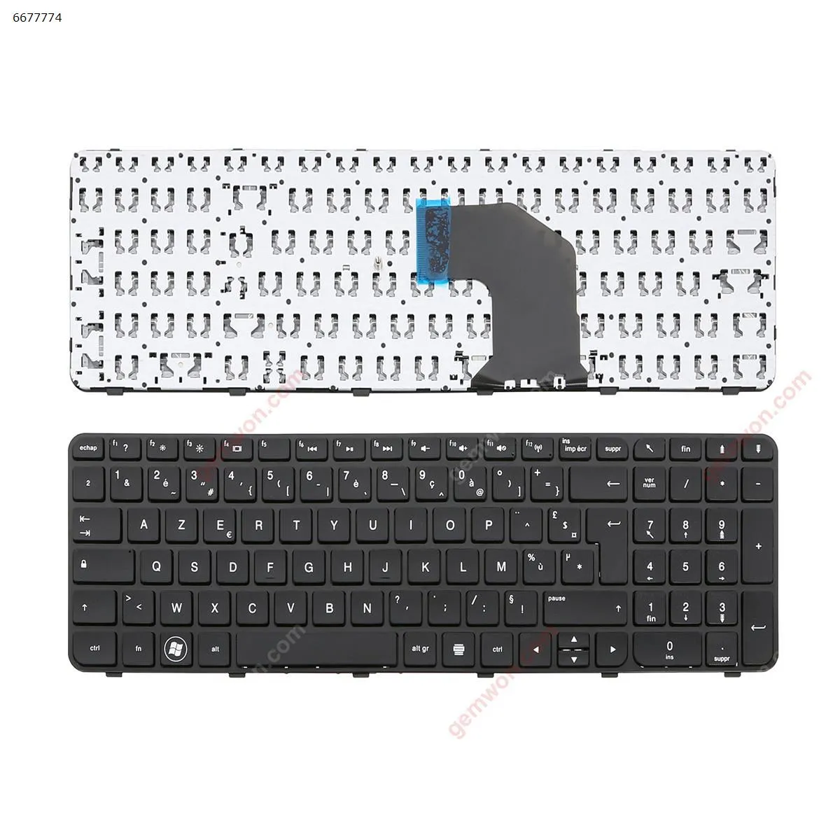 Picture of HP G6-2000 BLACK  FRAME BLACK  ,Without Foil  OEM 
