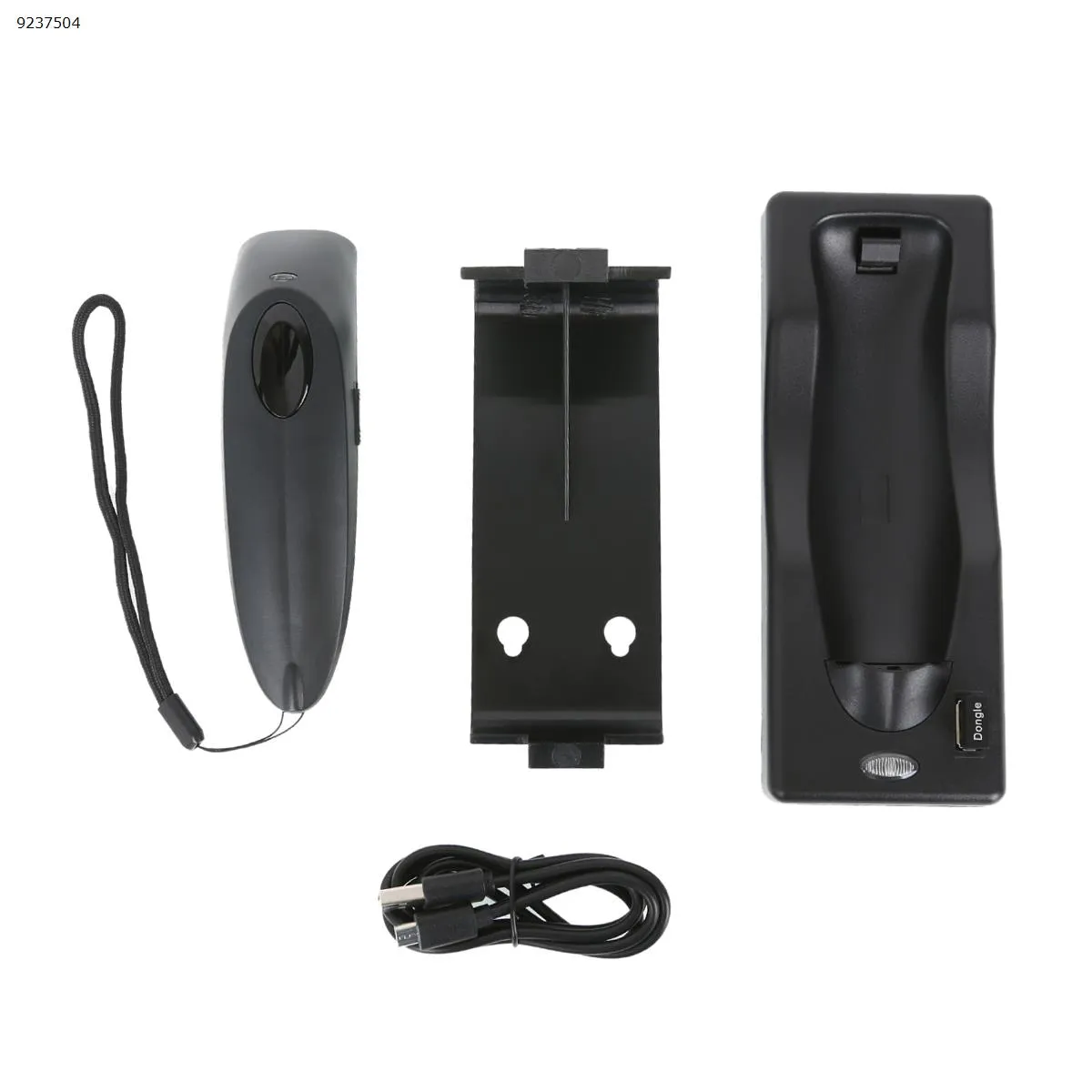 Picture of MJ-R40 wireless Bluetooth laser scanner express cashier with base scan code gun