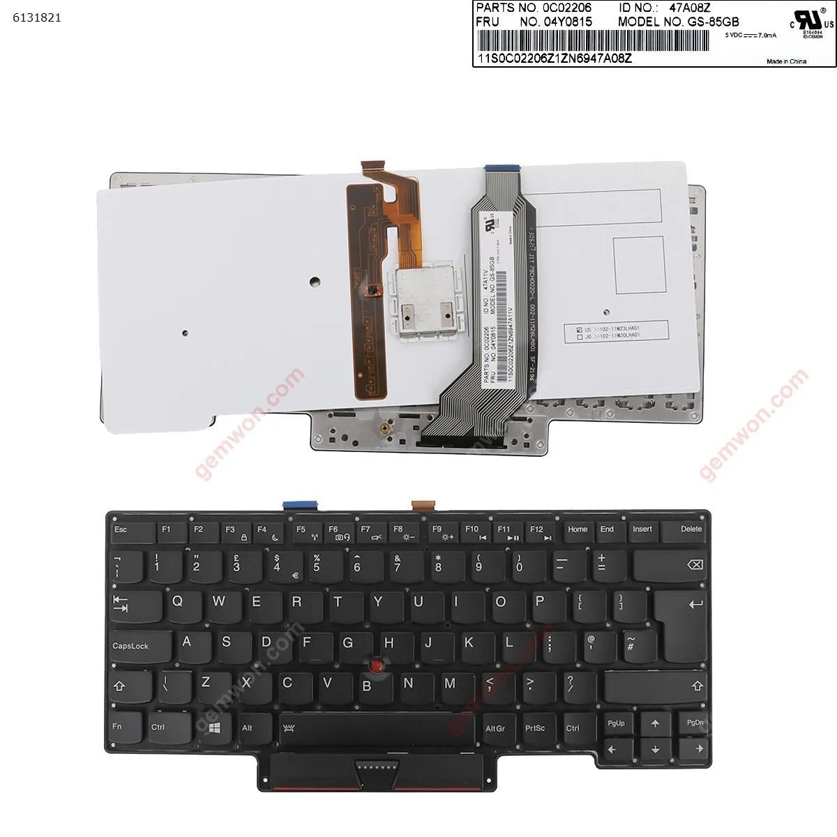 Picture of Thinkpad  X1 Carbon  1th Gen 2013 BLACK Backlit win8