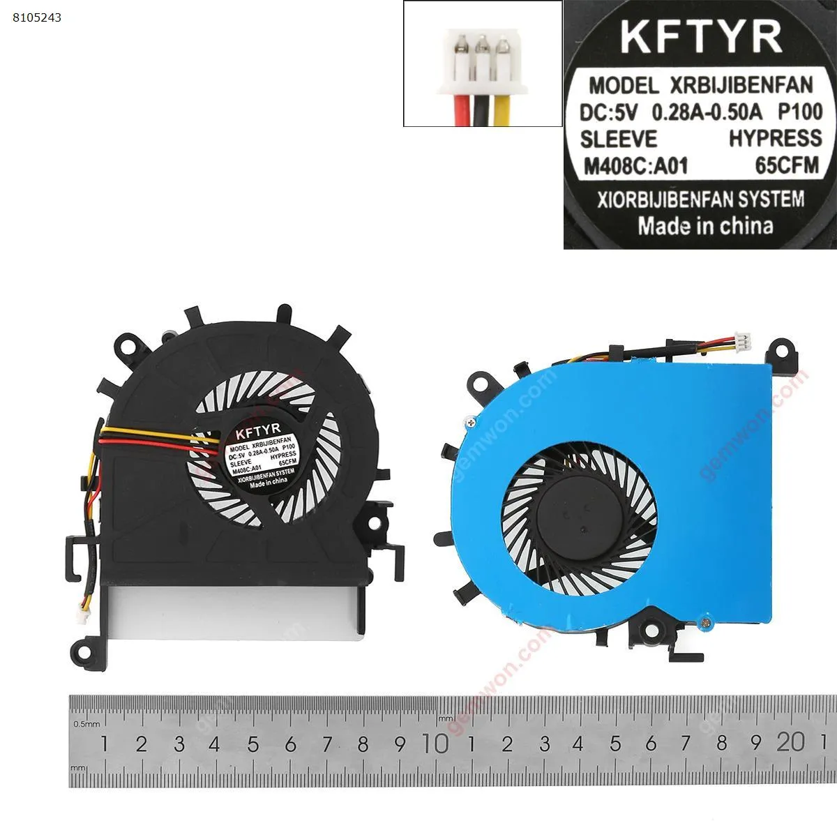 Picture of Acer Aspire 5349 5349Z 5749 5749Z Fan(OEMl) 