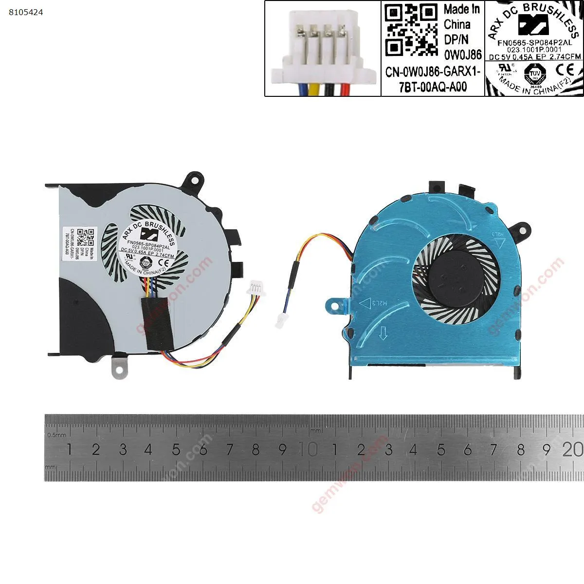 Picture of Dell Inspiron 15 7558 7568  7347 7348 13-7000 7353 7359 7758 P57G（High Copy）