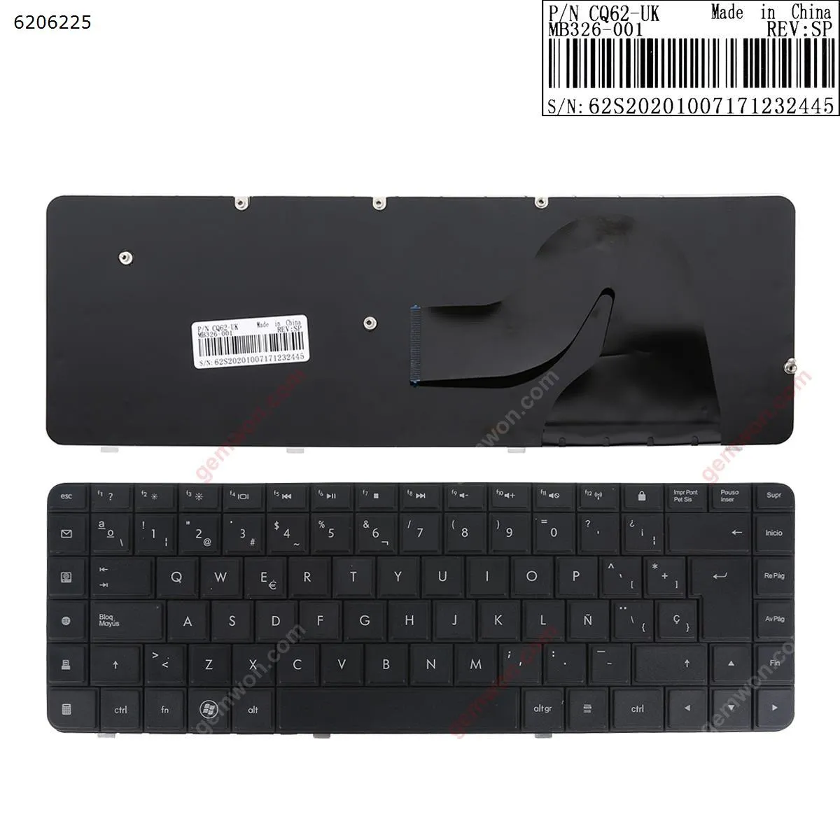 Picture of HP CQ62 CQ56 BLACK(OEM)