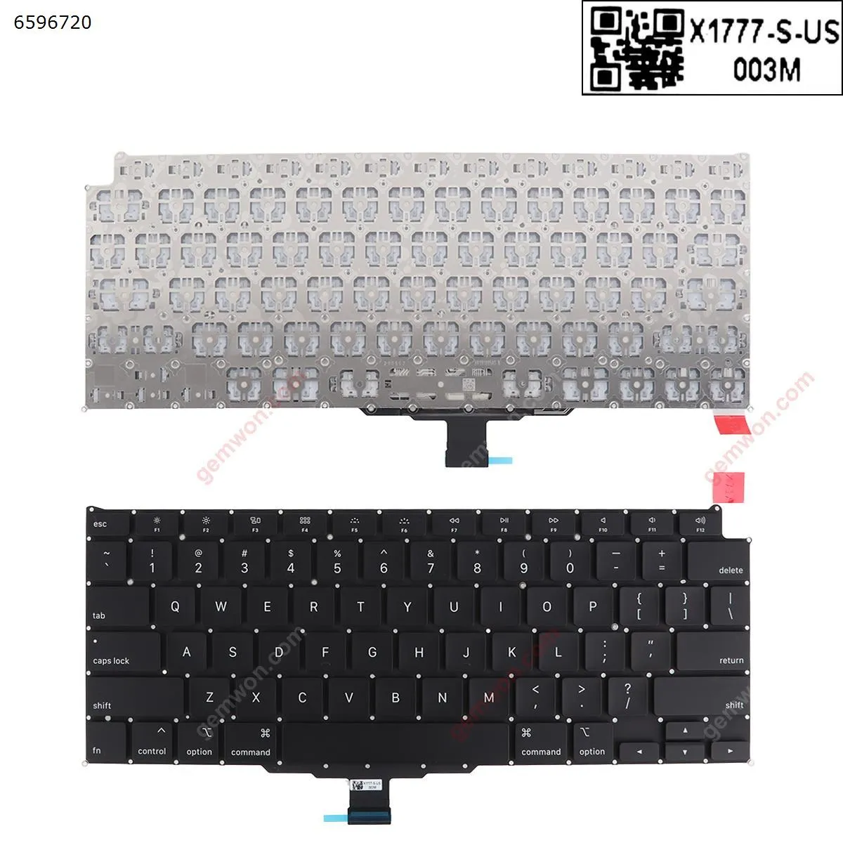 Picture of APPLE Macbook Pro A2179 BLACK(without Backlit)