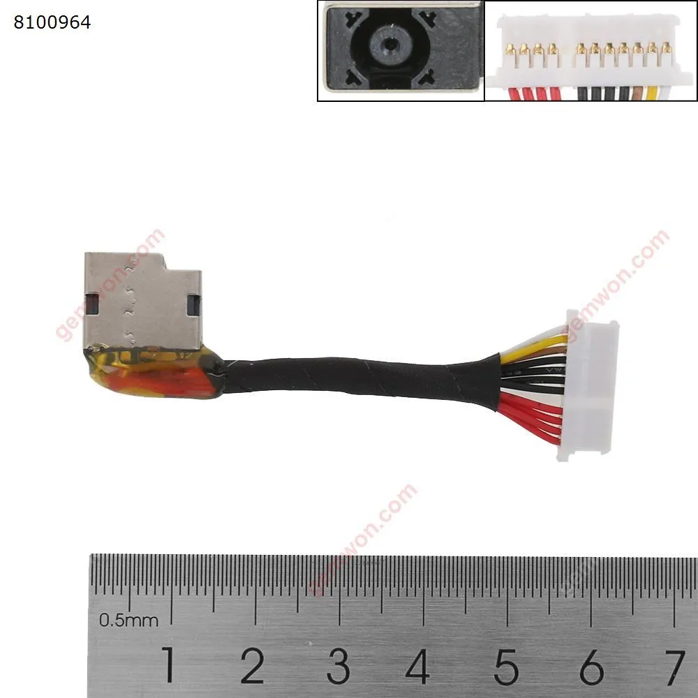Picture of DC POWER JACK CABLE HARNESS F HP PAVILION 15-CB 15-CB045WM 926430-001 922575-YD5