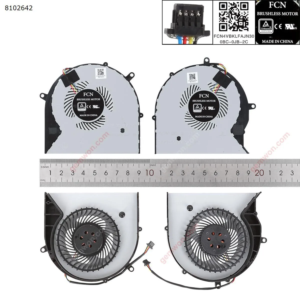 Picture of Asus FX63VM FZ63VM FX63VM7300 FX63VM7700 (L+R)，ORG